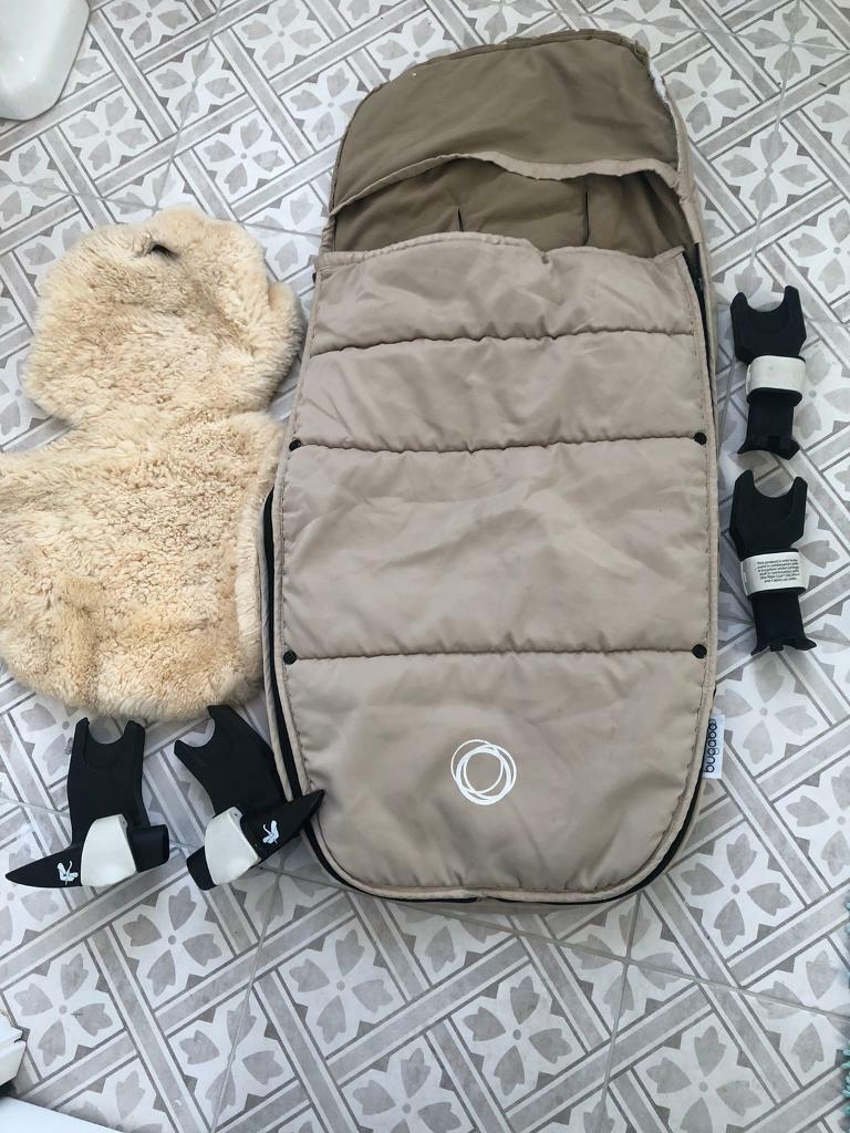 sheepskin cosy toes for pushchairs
